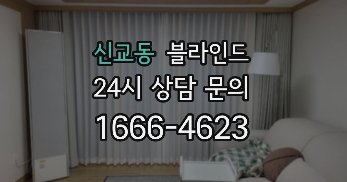 신교동 블라인드