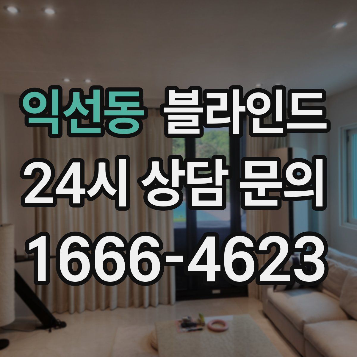 익선동 블라인드