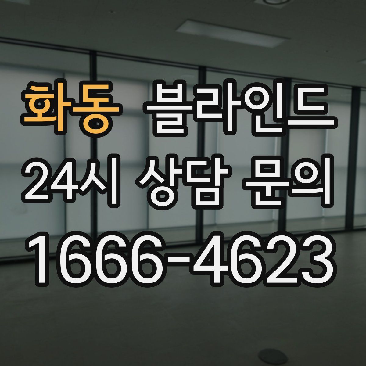 화동 블라인드
