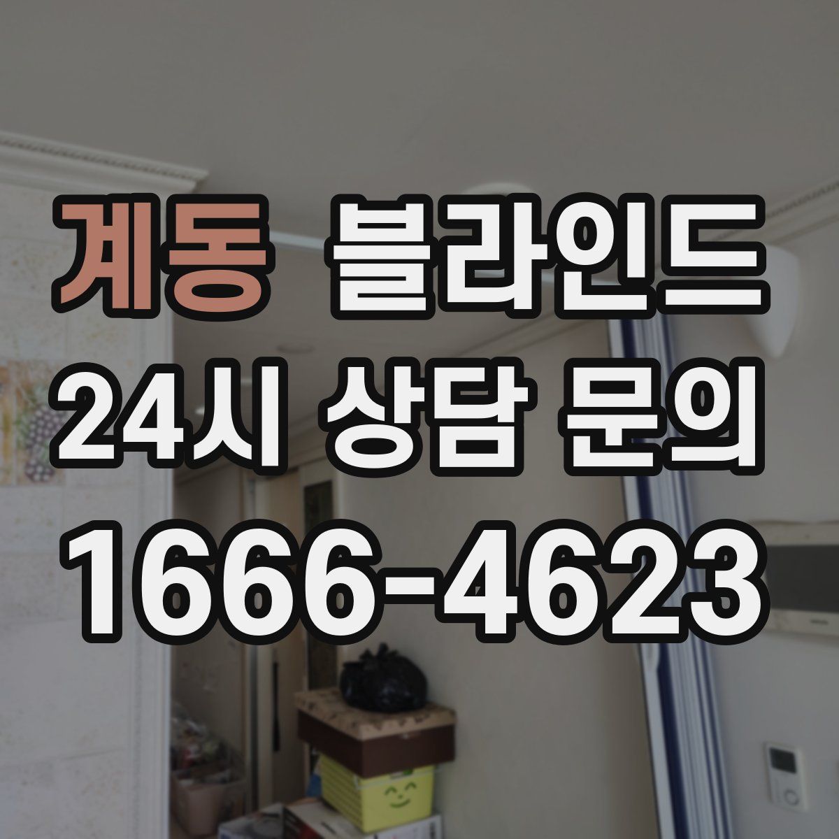 계동 블라인드