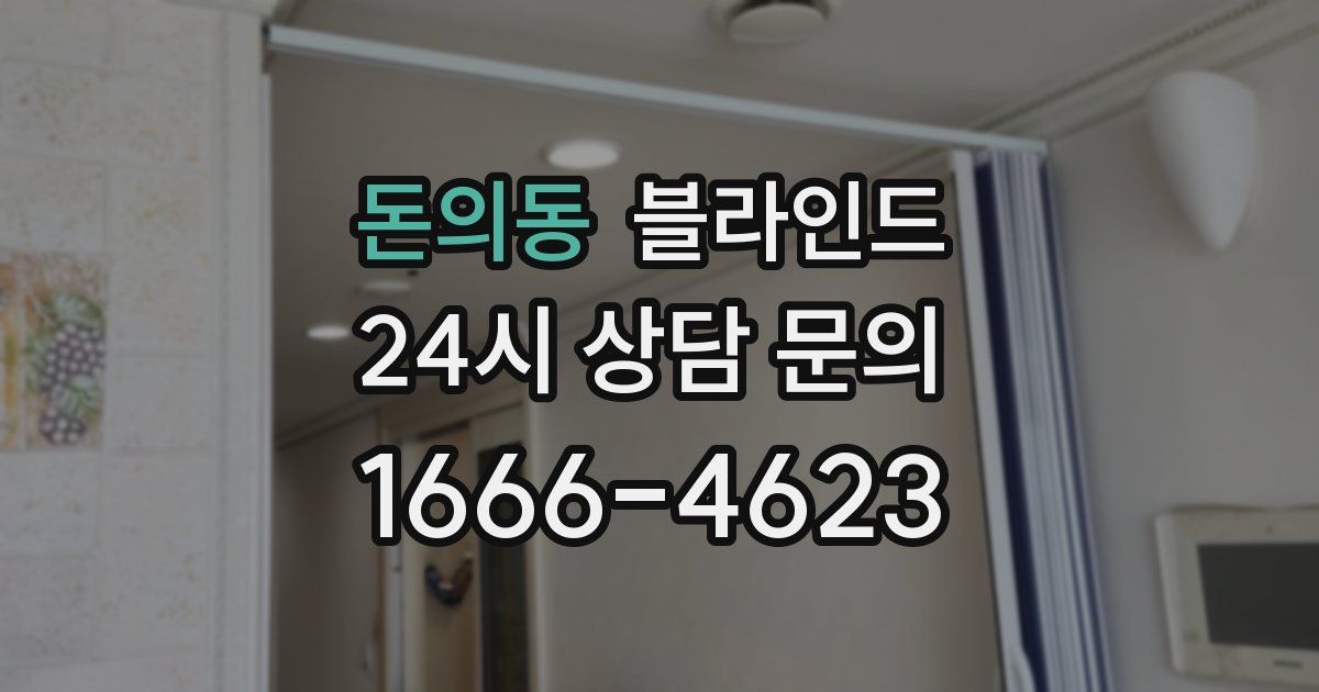 돈의동 블라인드