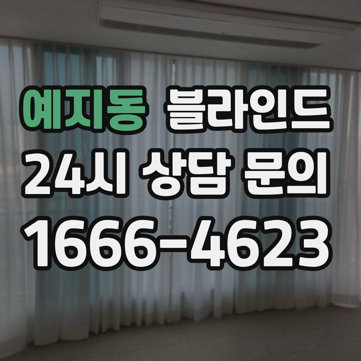 예지동 블라인드