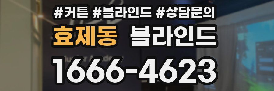 효제동 블라인드