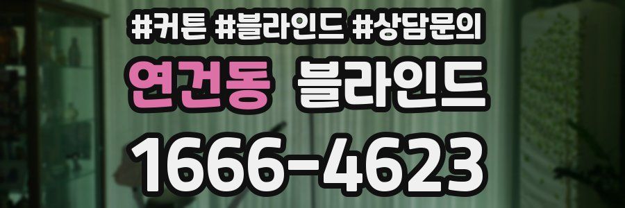 연건동 블라인드