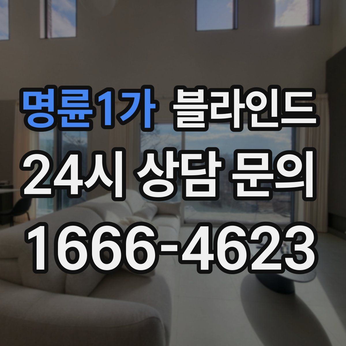 명륜1가 블라인드 관리가 쉬운 제품 찾는 법