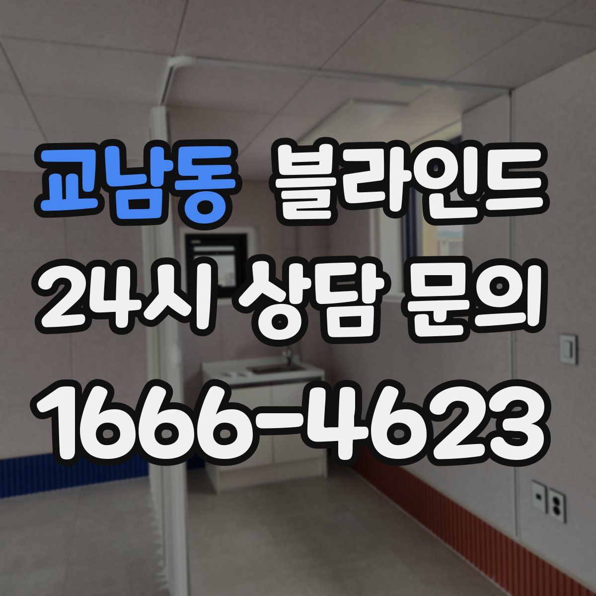 교남동 블라인드