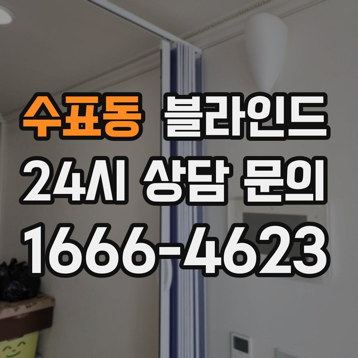 수표동 블라인드