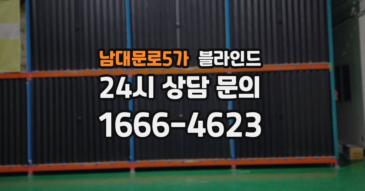 남대문로5가 블라인드
