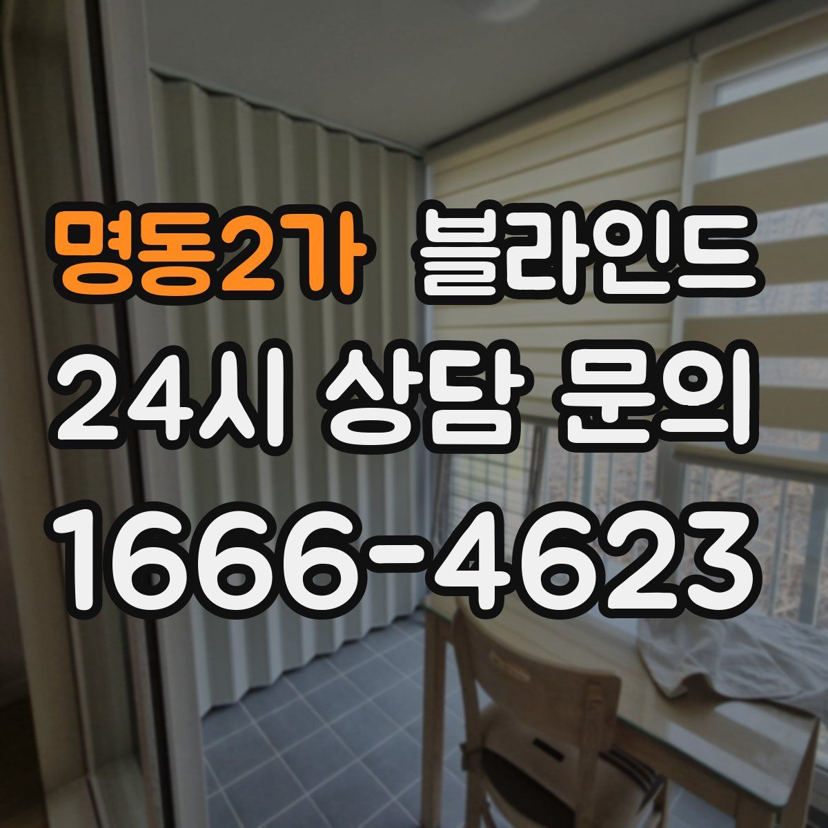 명동2가 블라인드