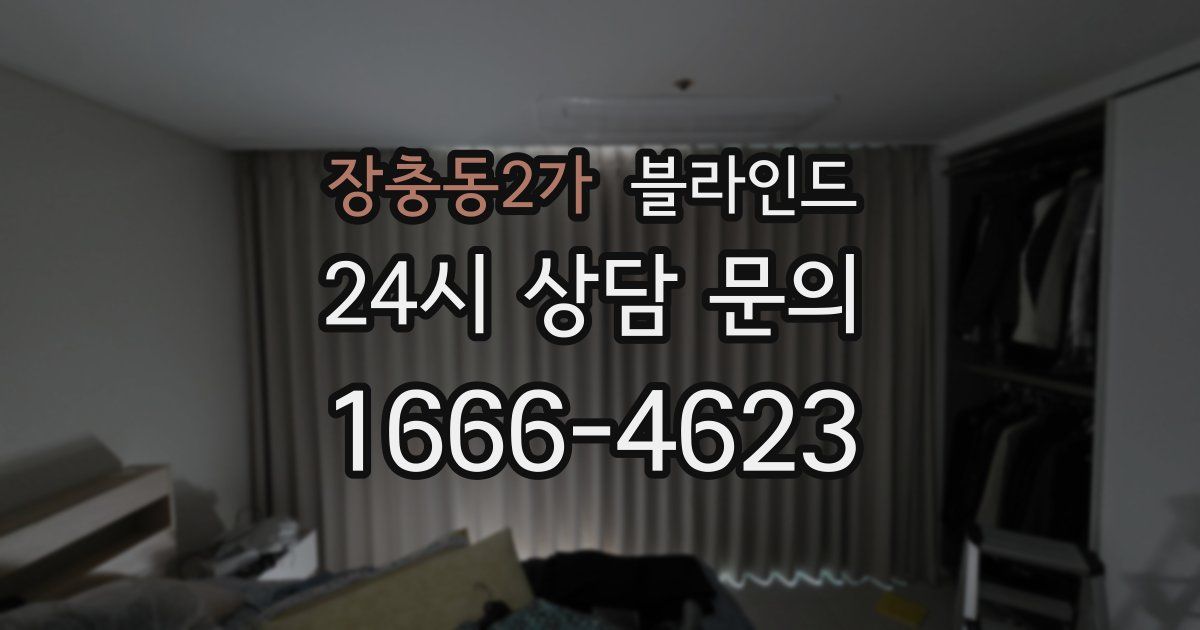 장충동2가 블라인드