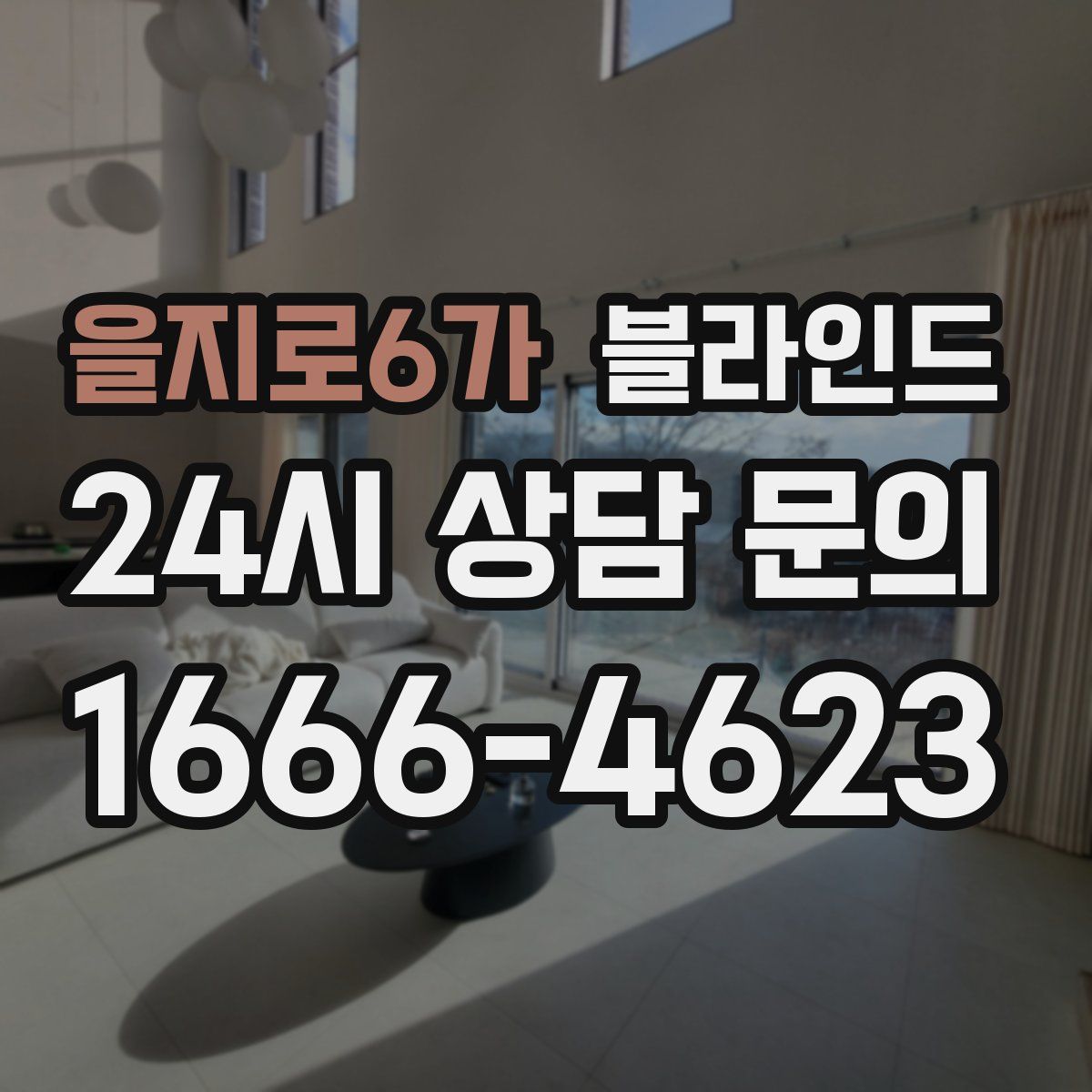 을지로6가 블라인드