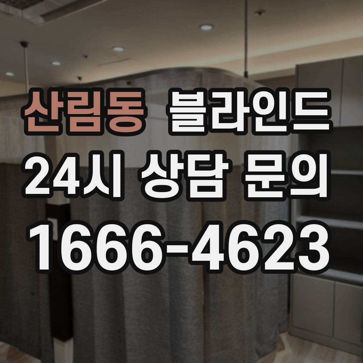 산림동 블라인드