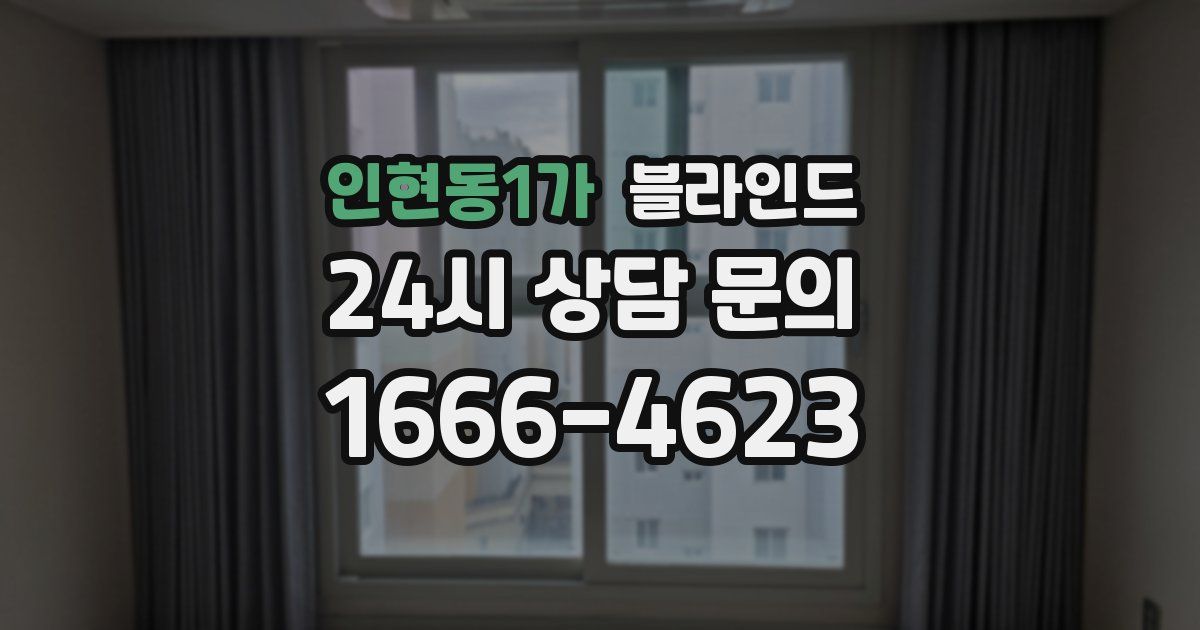 인현동1가 블라인드