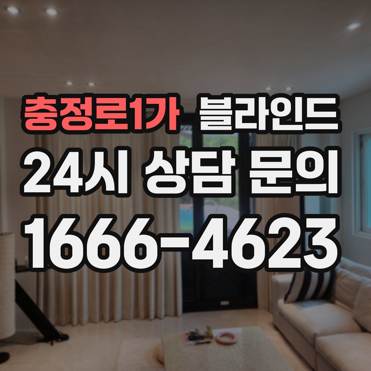 충정로1가 블라인드