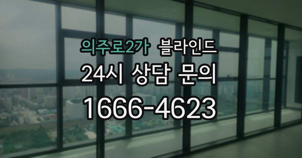 의주로2가 블라인드