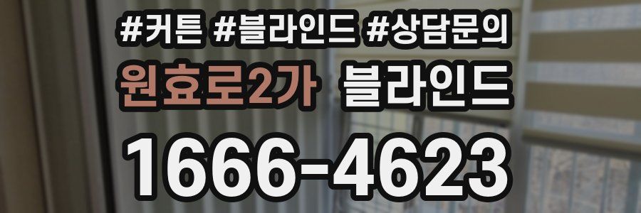 원효로2가 블라인드