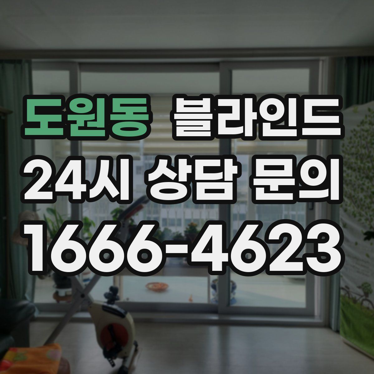 도원동 블라인드