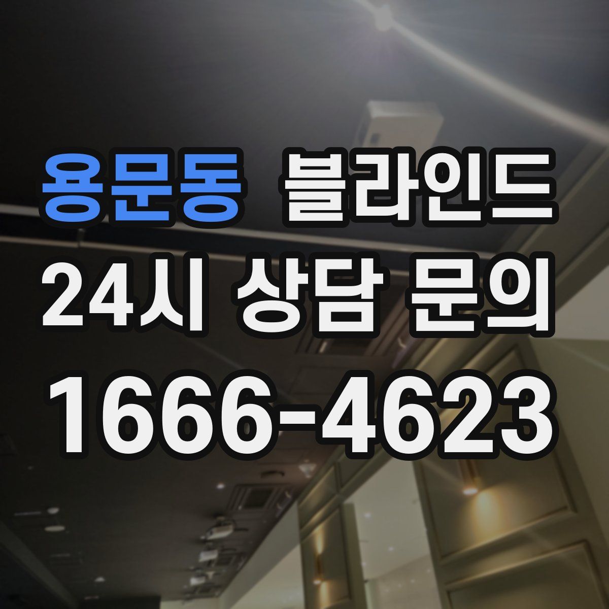 용문동 블라인드