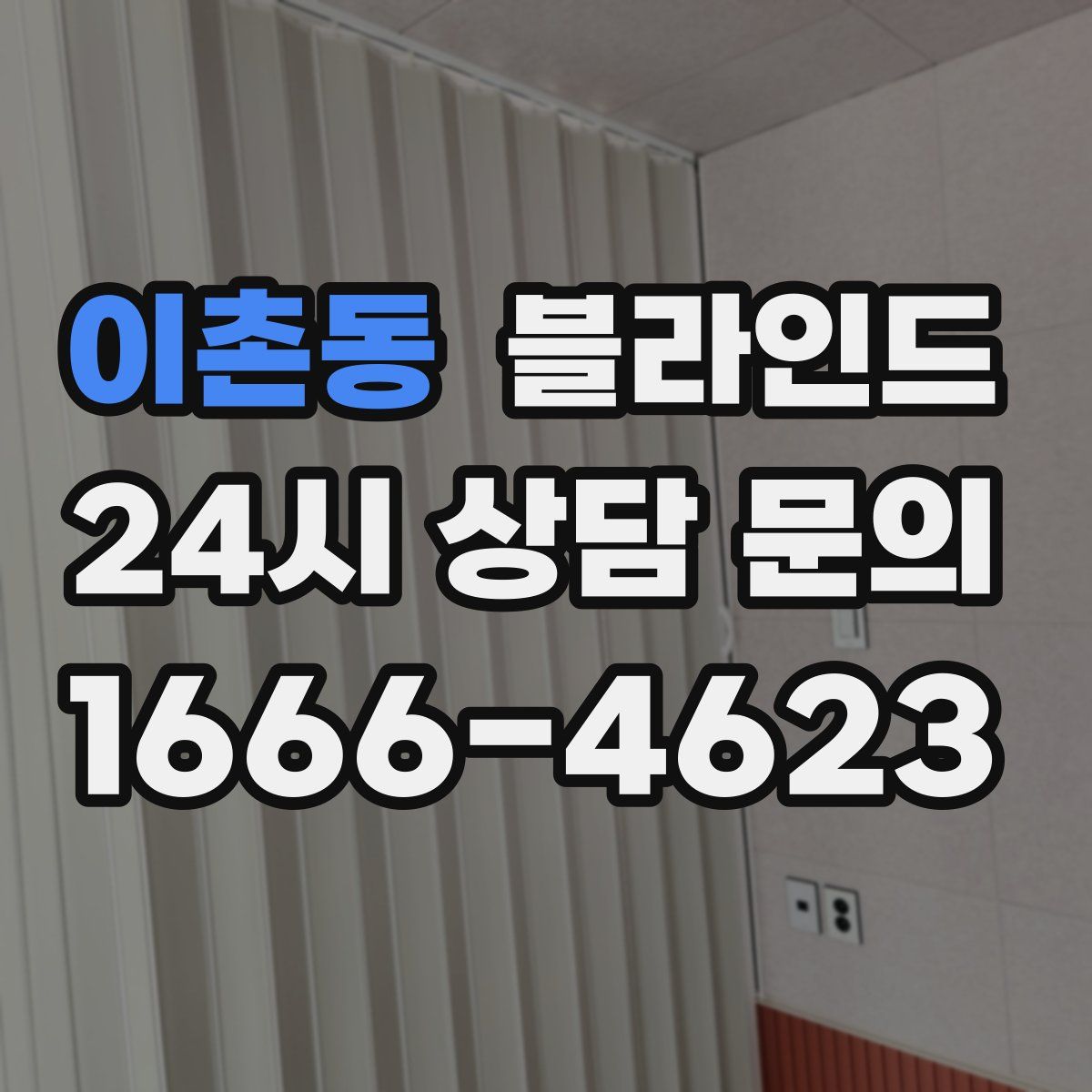 이촌동 블라인드