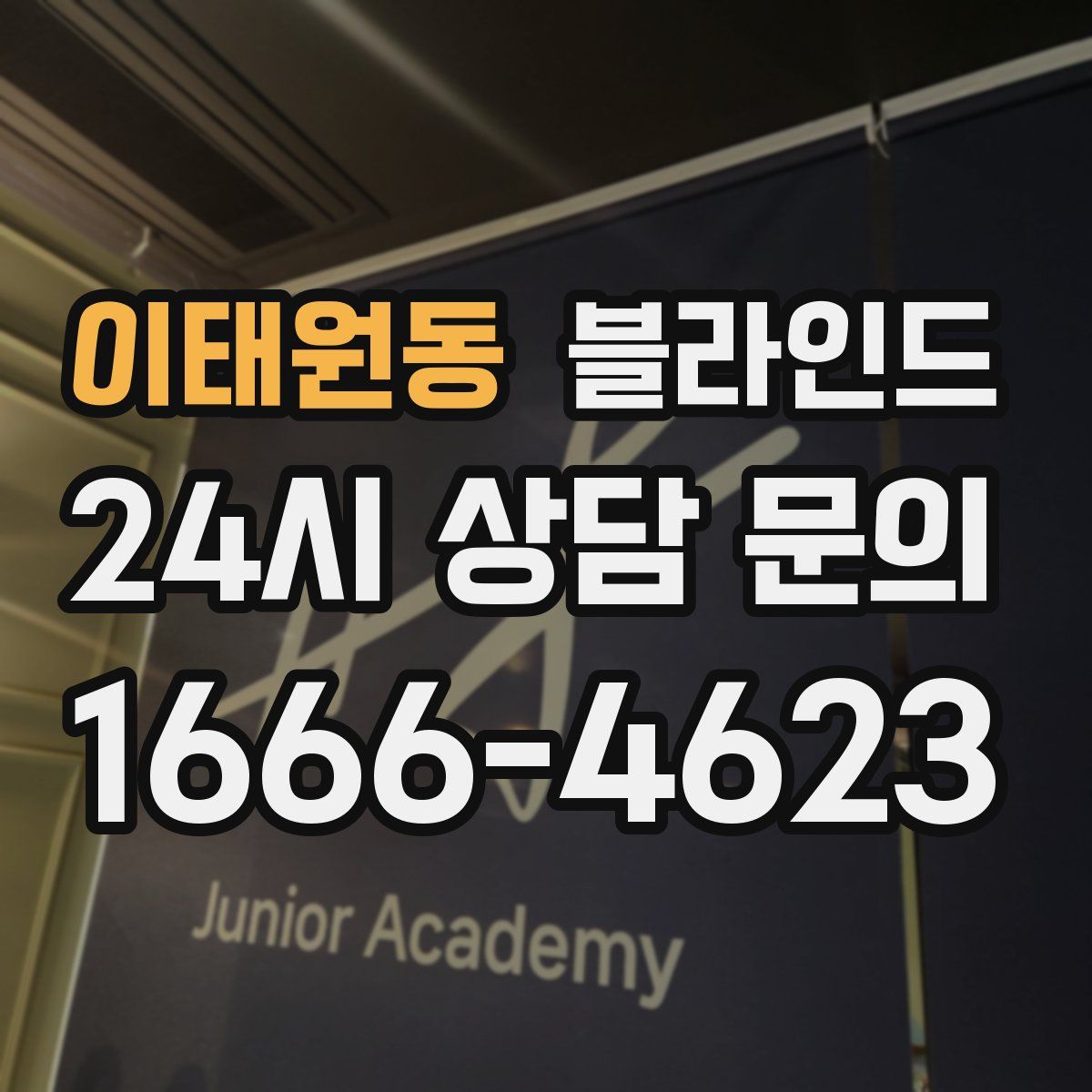 이태원동 블라인드
