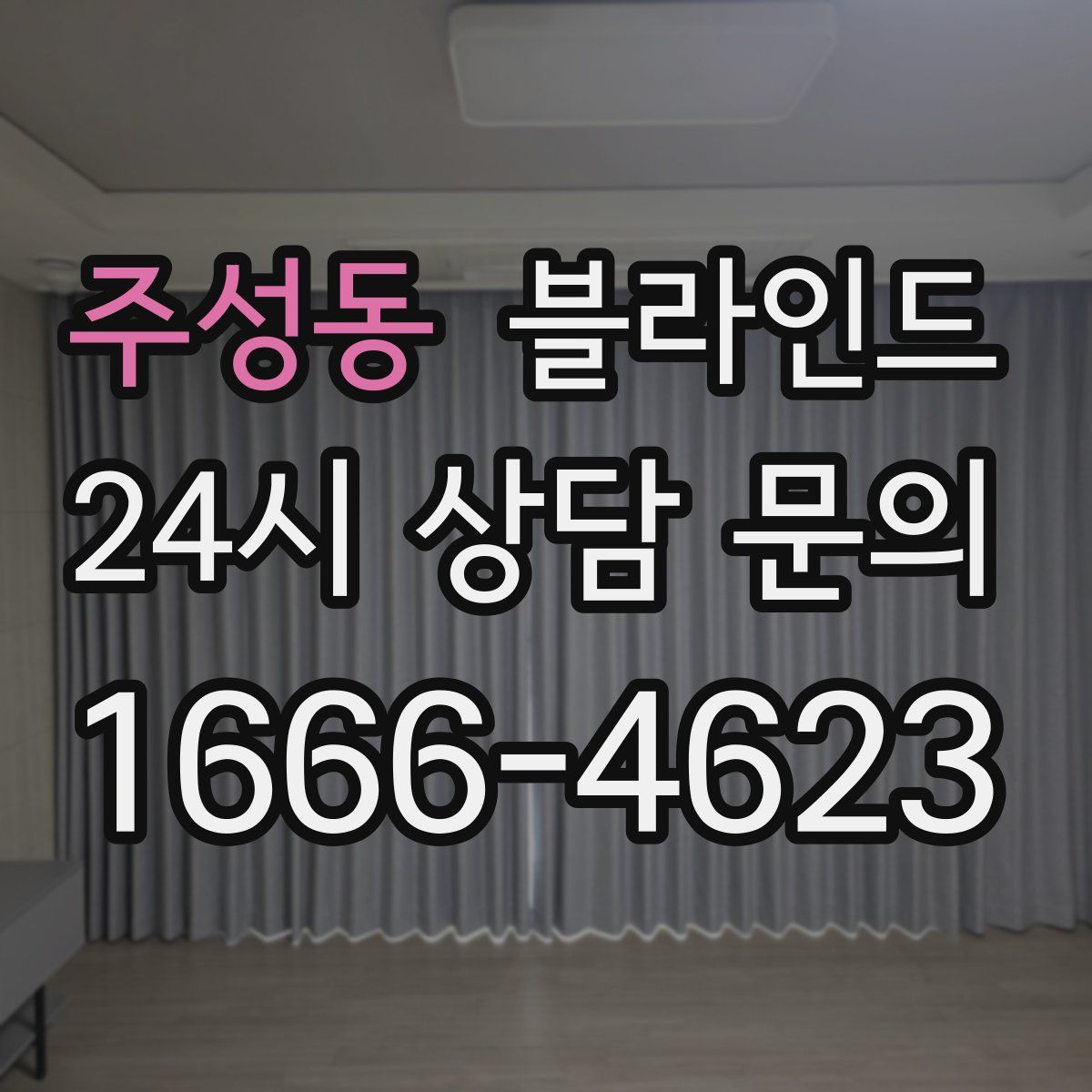 주성동 블라인드