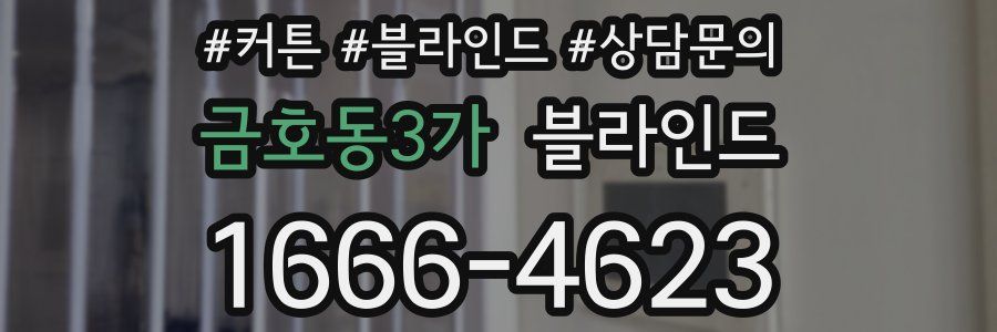 금호동3가 블라인드