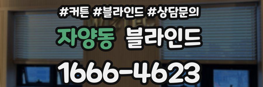 자양동 블라인드