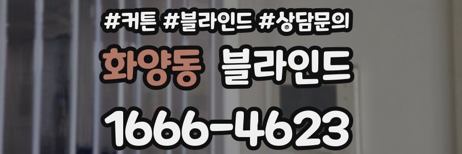 화양동 블라인드