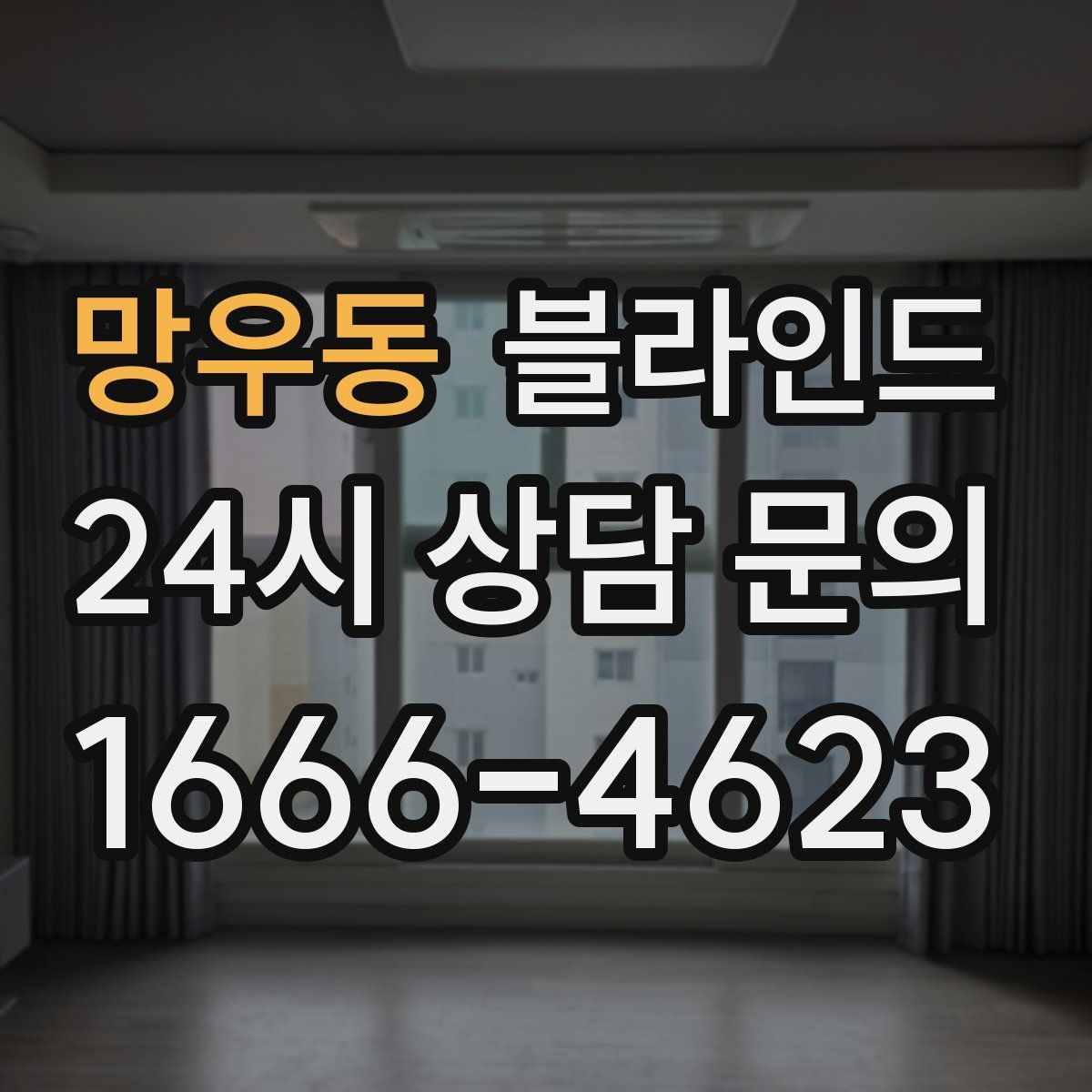 망우동 블라인드