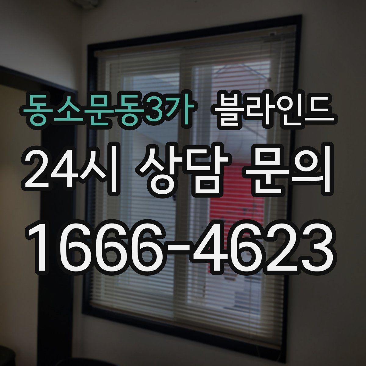 동소문동3가 블라인드 아파트와 주택에 맞는 선택