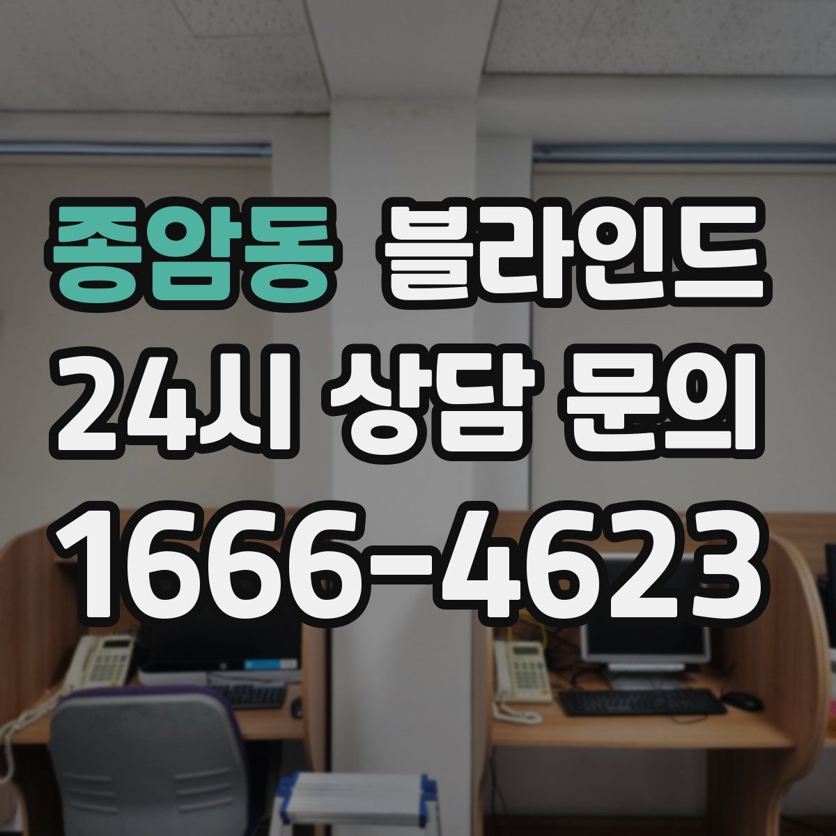 종암동 블라인드