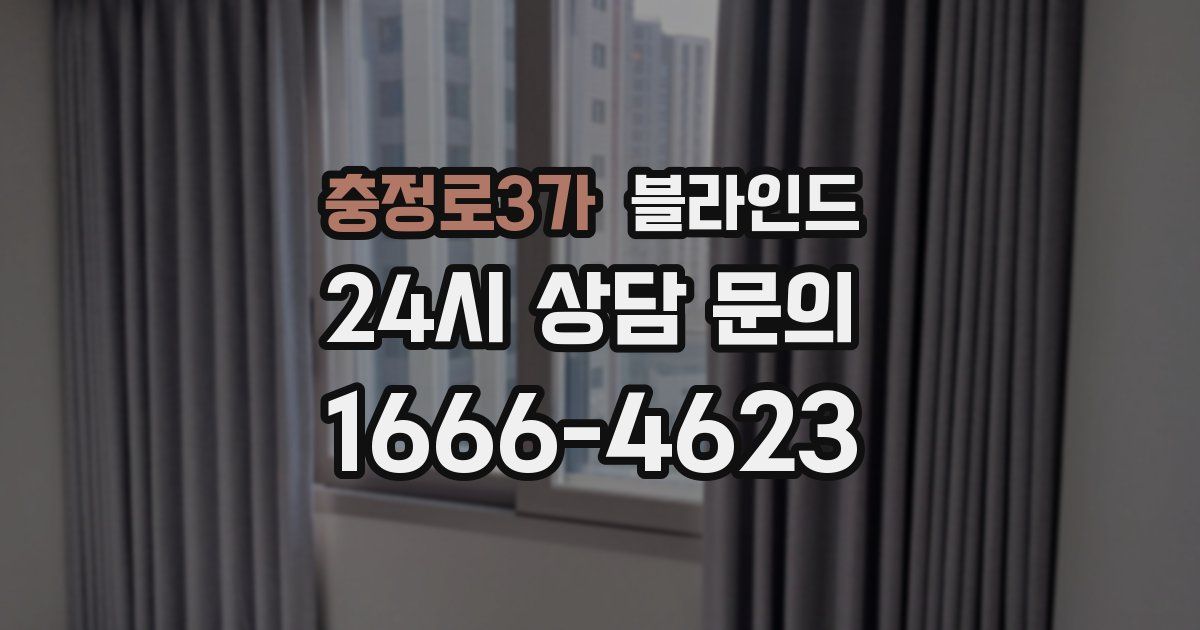 충정로3가 블라인드