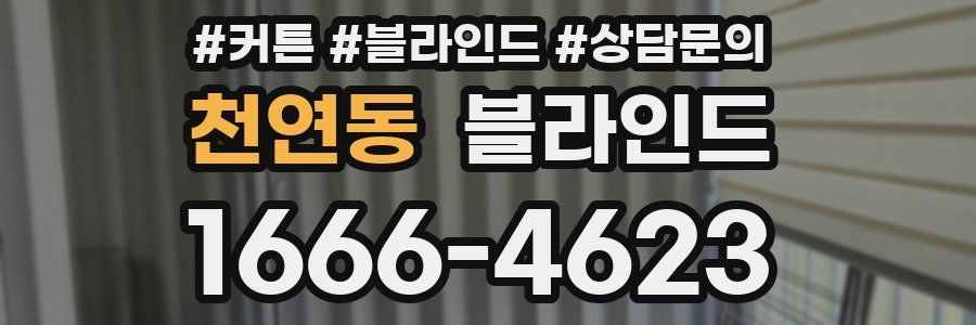 천연동 블라인드