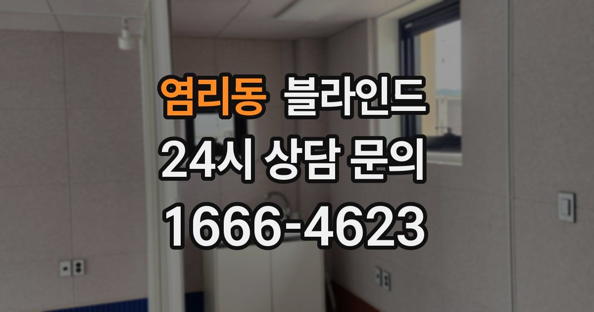 염리동 블라인드