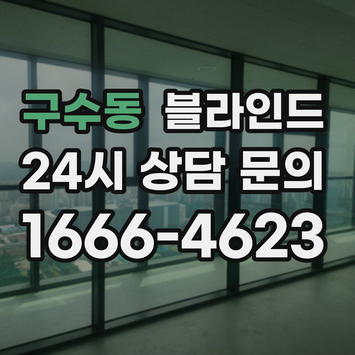 구수동 블라인드