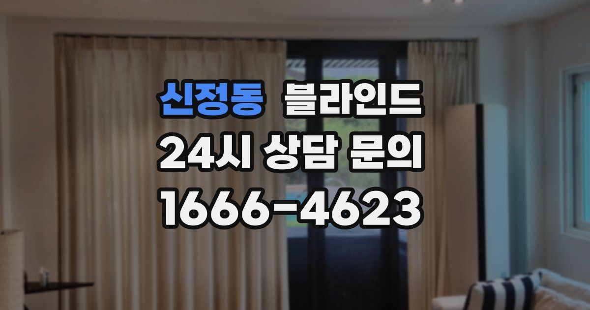 신정동 블라인드