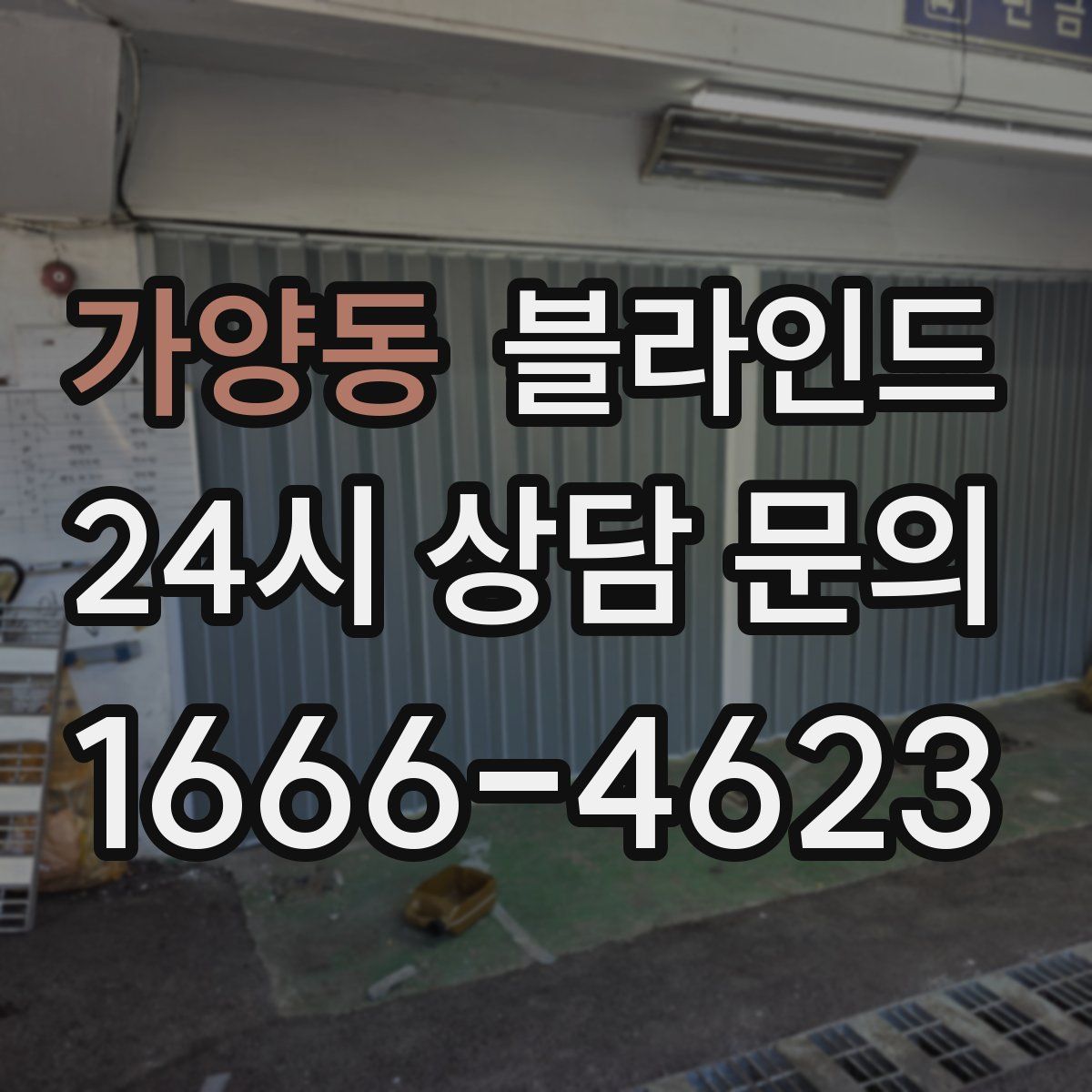 가양동 블라인드