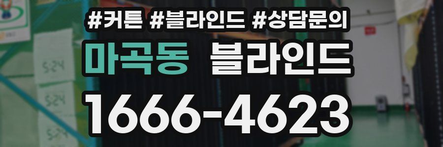 마곡동 블라인드