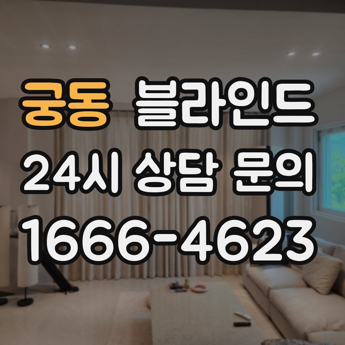 궁동 블라인드