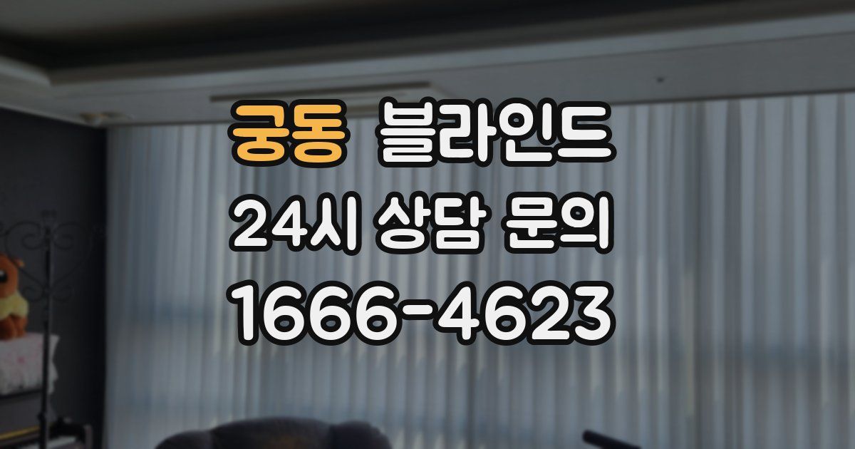 궁동 블라인드