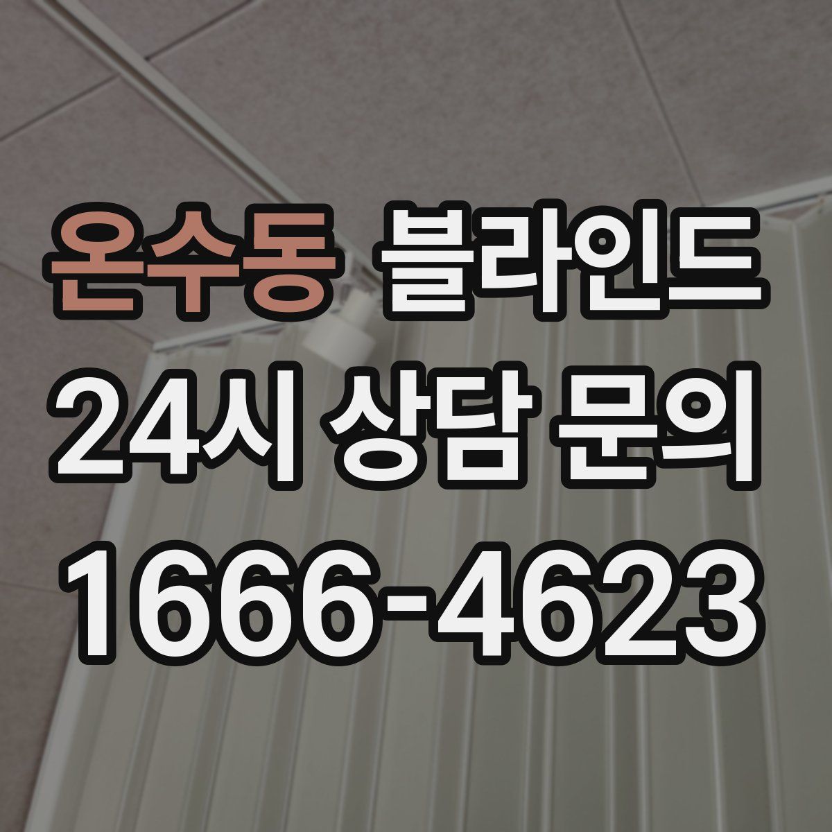 온수동 블라인드