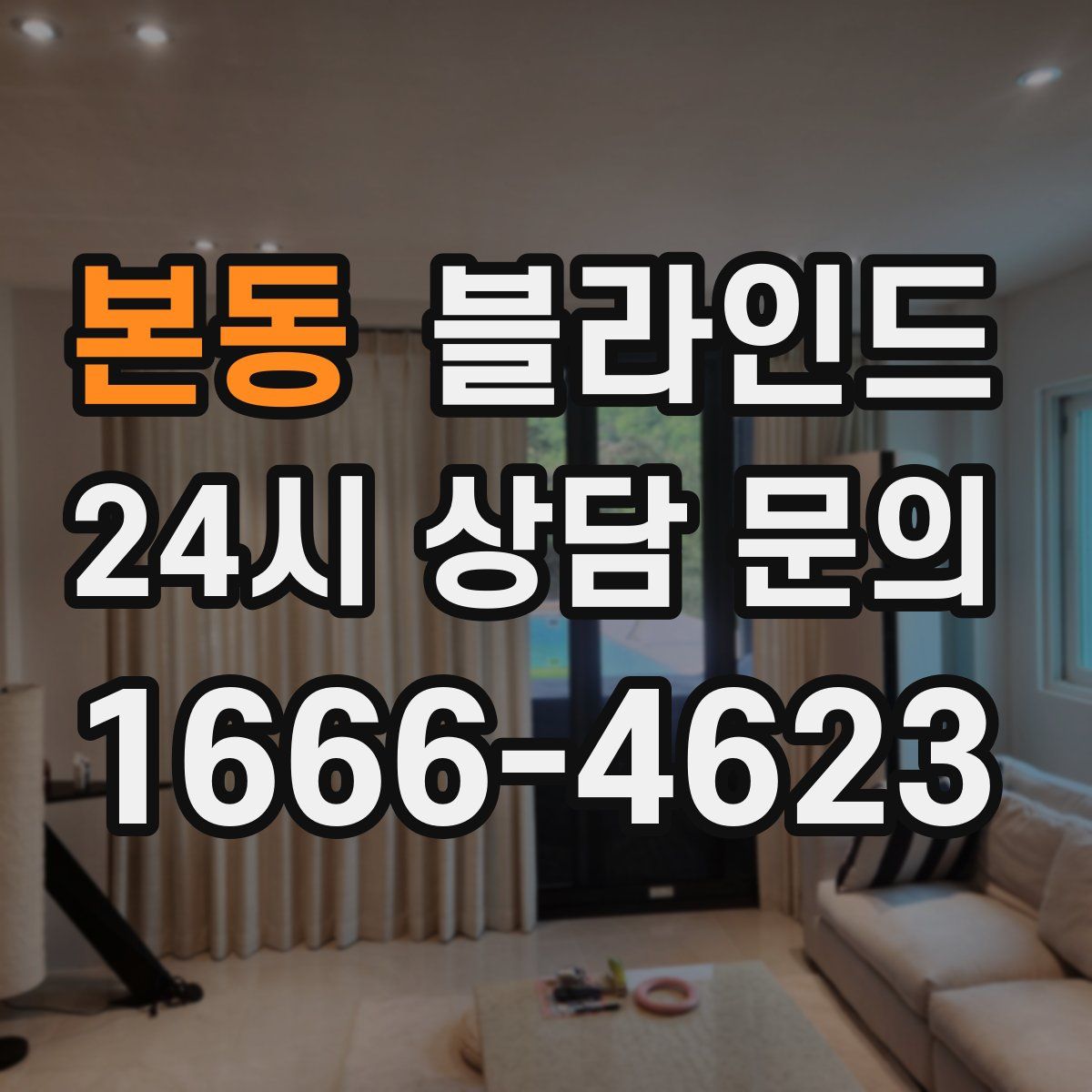 본동 블라인드