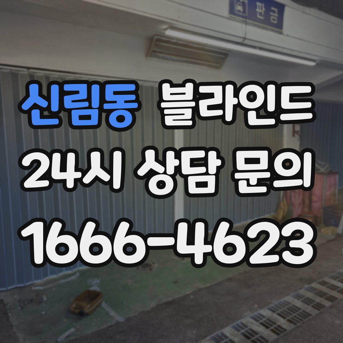 신림동 블라인드