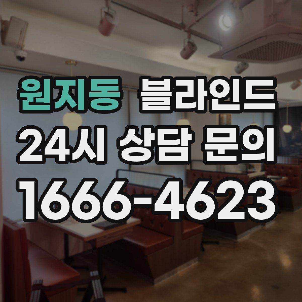 원지동 블라인드
