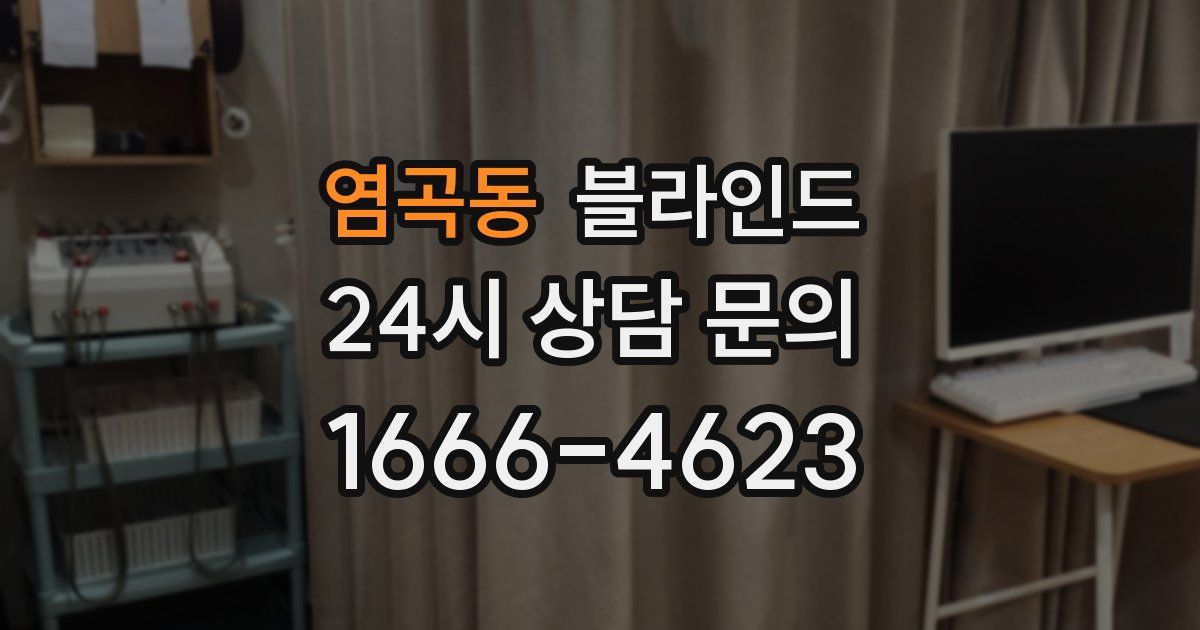 염곡동 블라인드