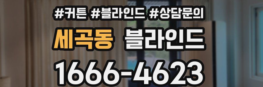 세곡동 블라인드
