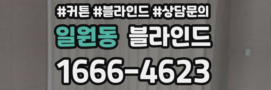 일원동 블라인드