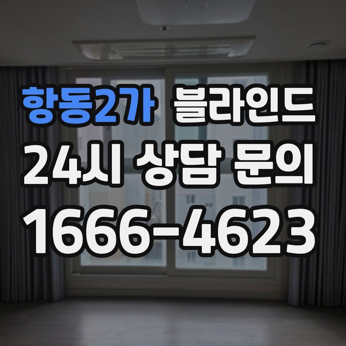 항동2가 블라인드 선택에서 기능과 디자인의 균형