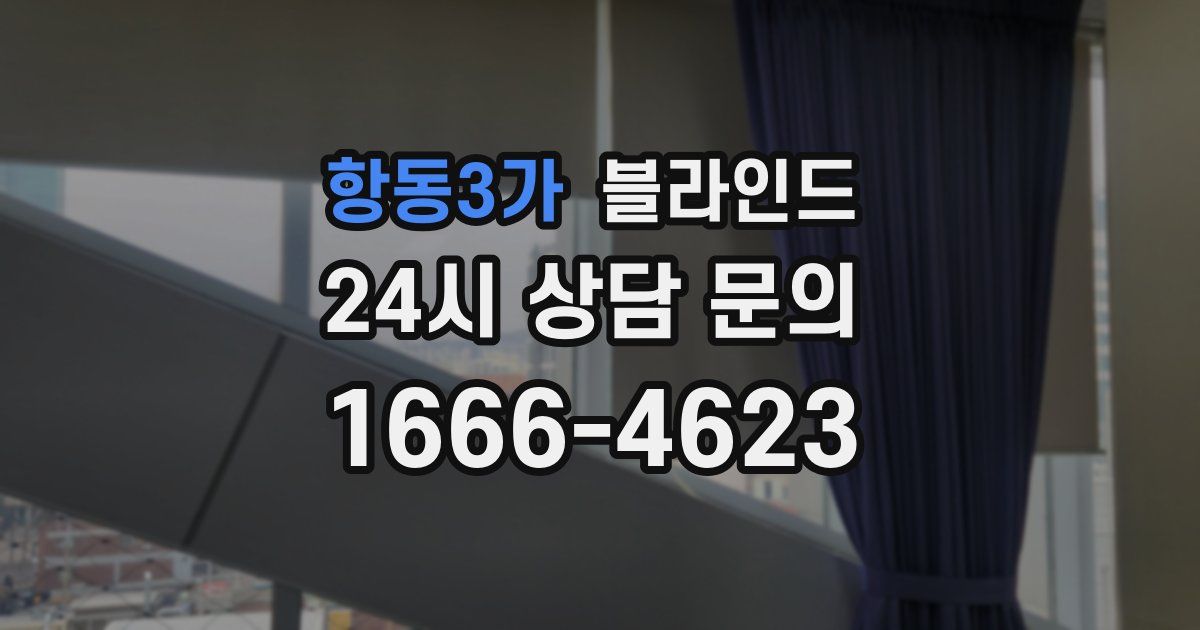 항동3가 블라인드