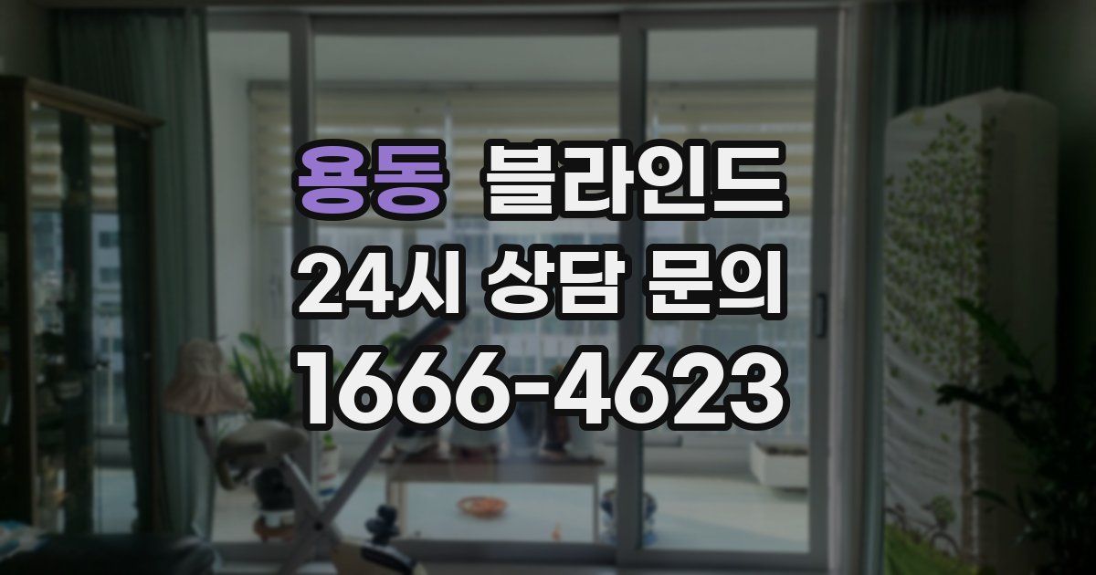 용동 블라인드